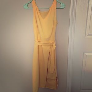 Yellow Work or Dinner Dress